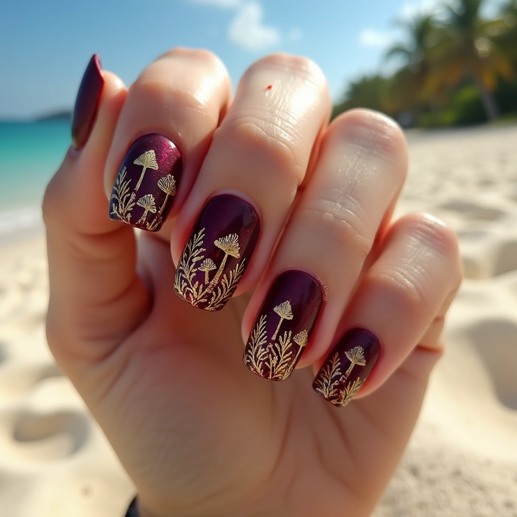 Luxurious Mushroom Elegance