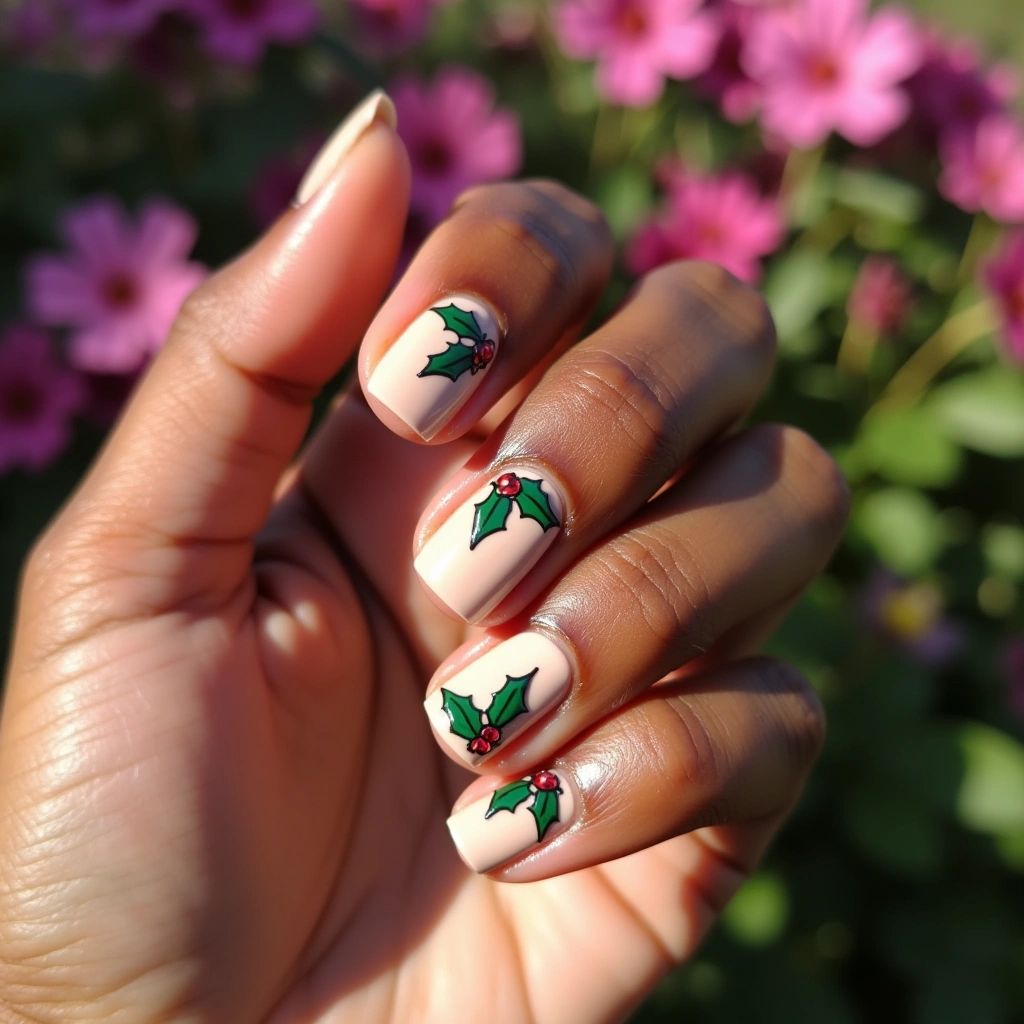 Subtle Holly Touch