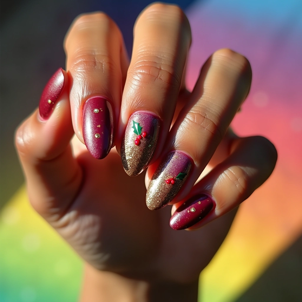 Holly Gold Gradient