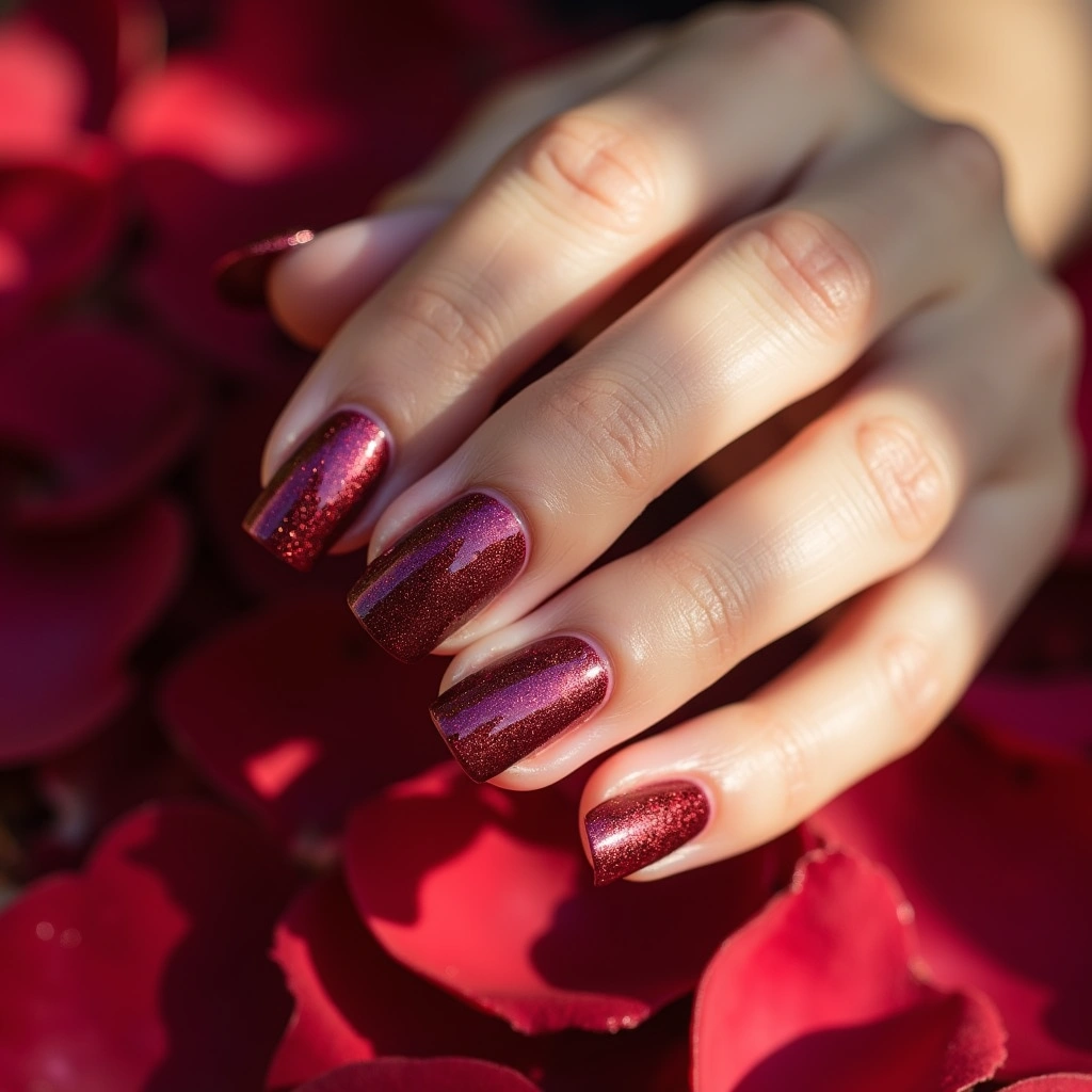 Metallic Blood Red