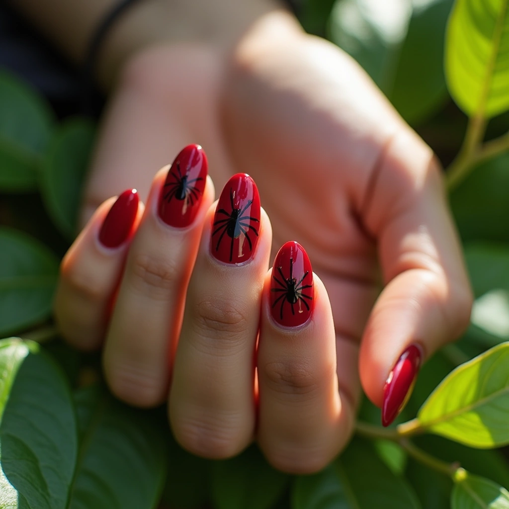 Spooky Blood Red