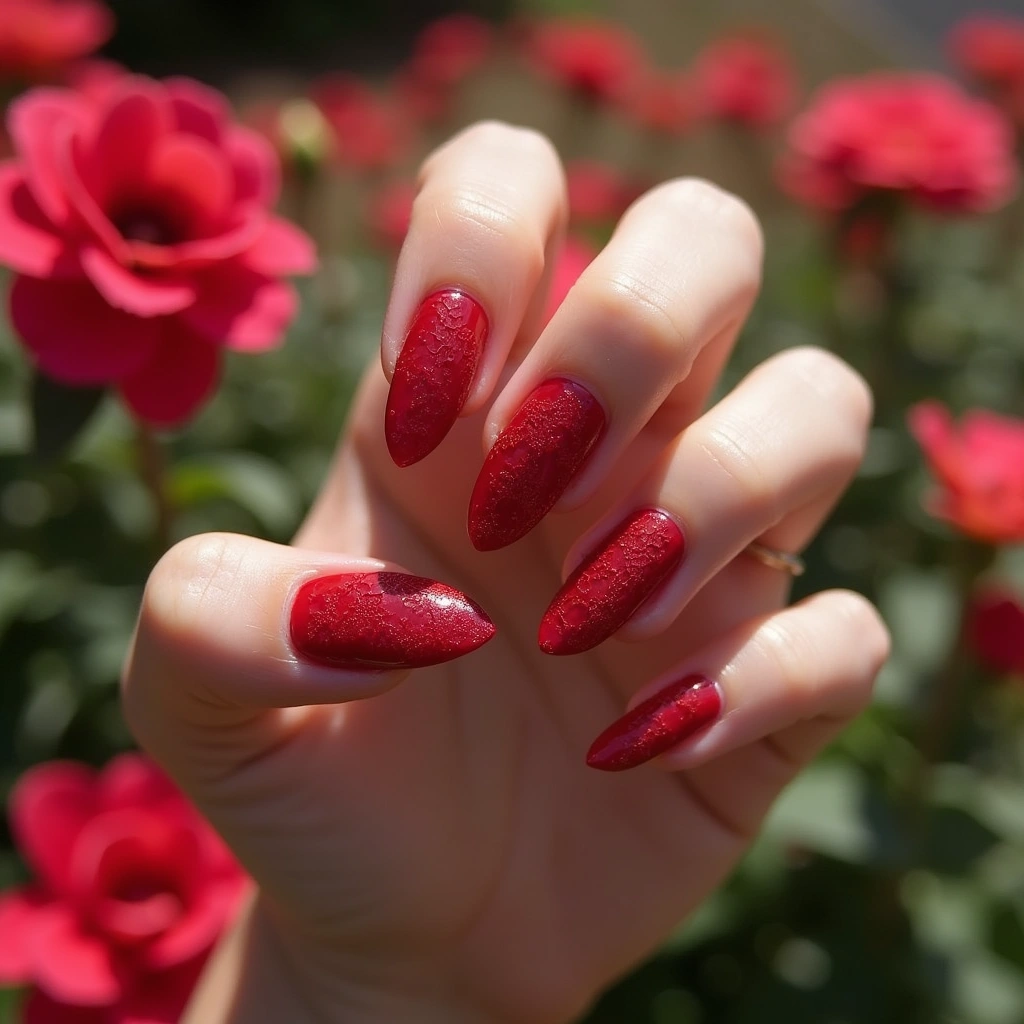 Vintage Blood Red