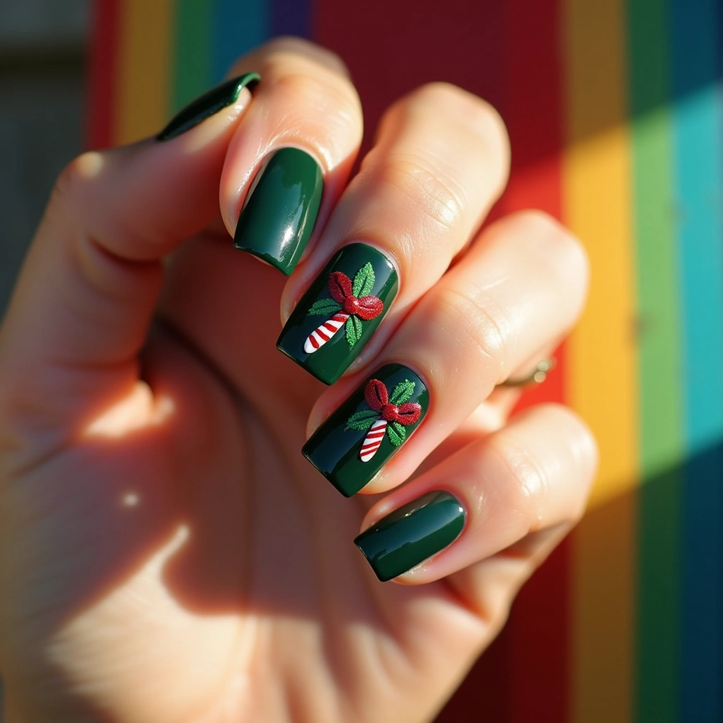 Holly Candy Stripes