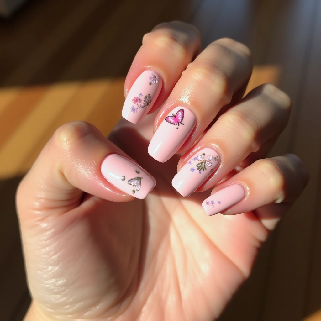 Pink Milk Butterflies