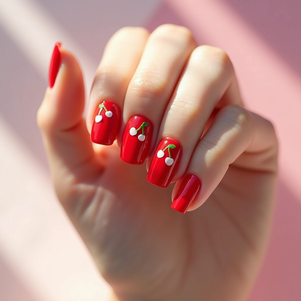 Cherry Milk Splash