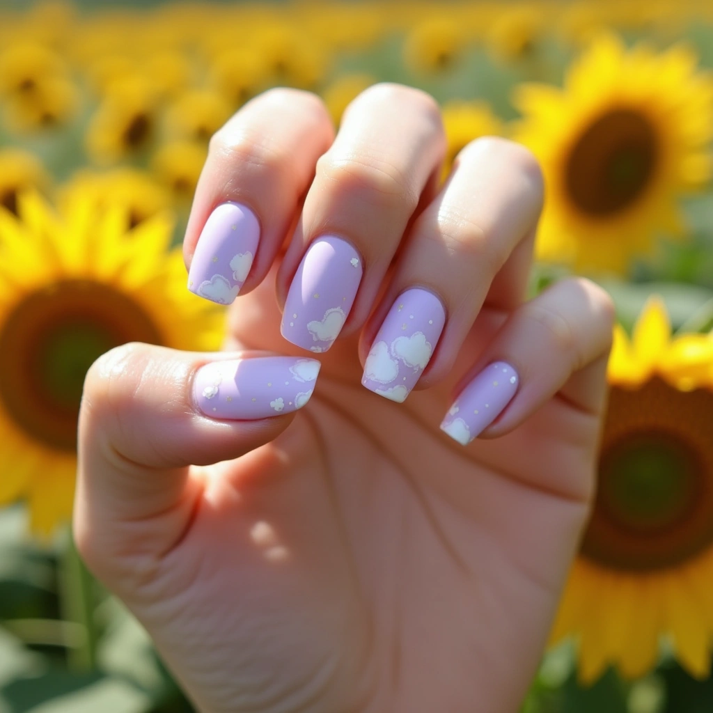 Lavender Milk Clouds