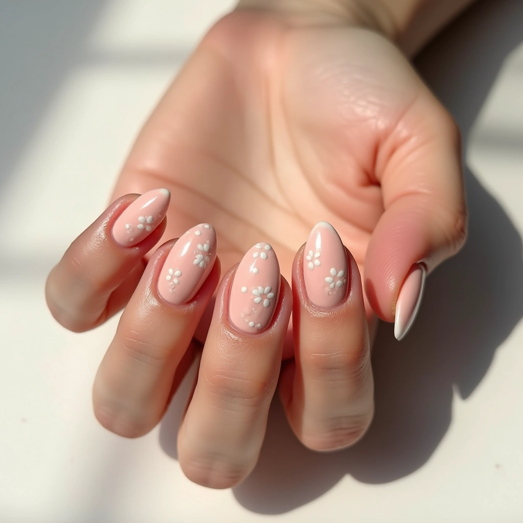 Peach Strawberry Florals
