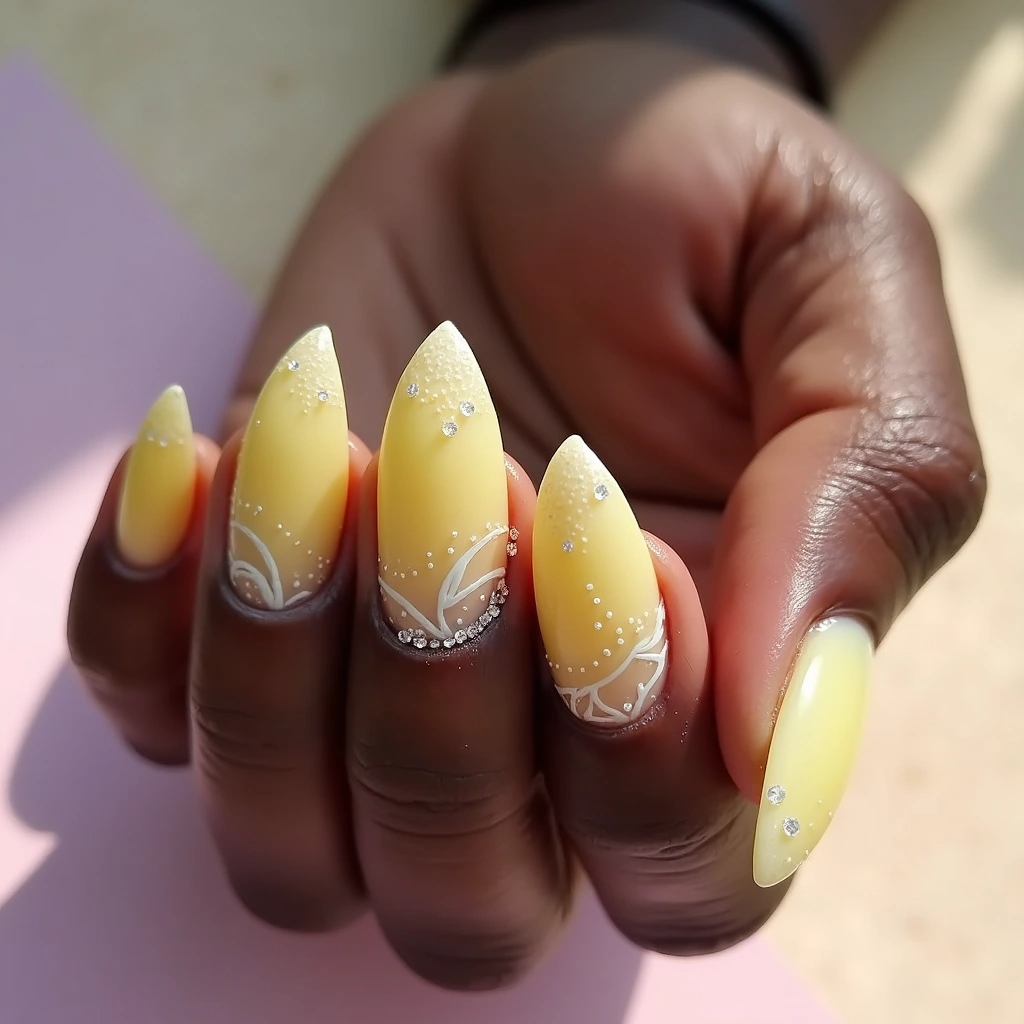Yellow Strawberry Lace