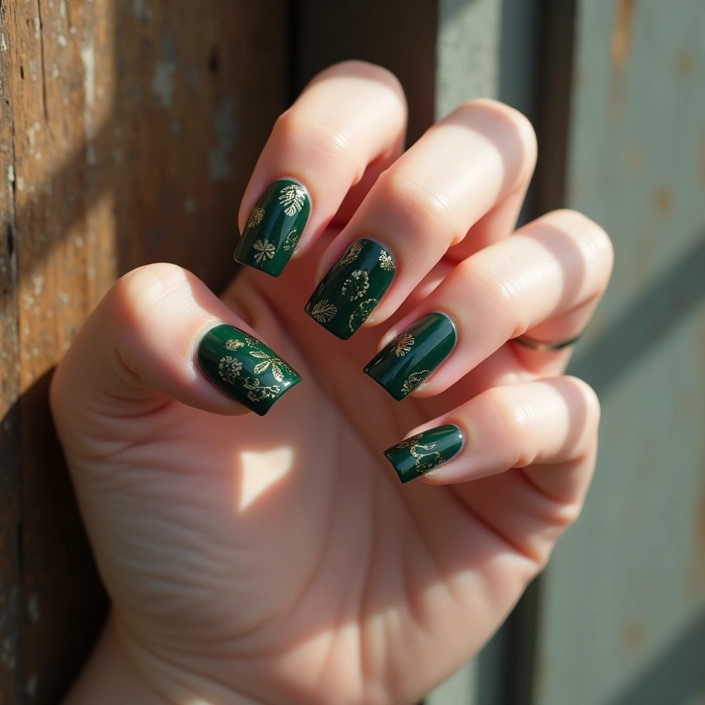 Emerald Dark Gold