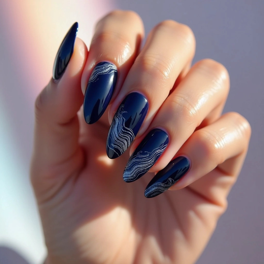 Fluid Dark Sapphire