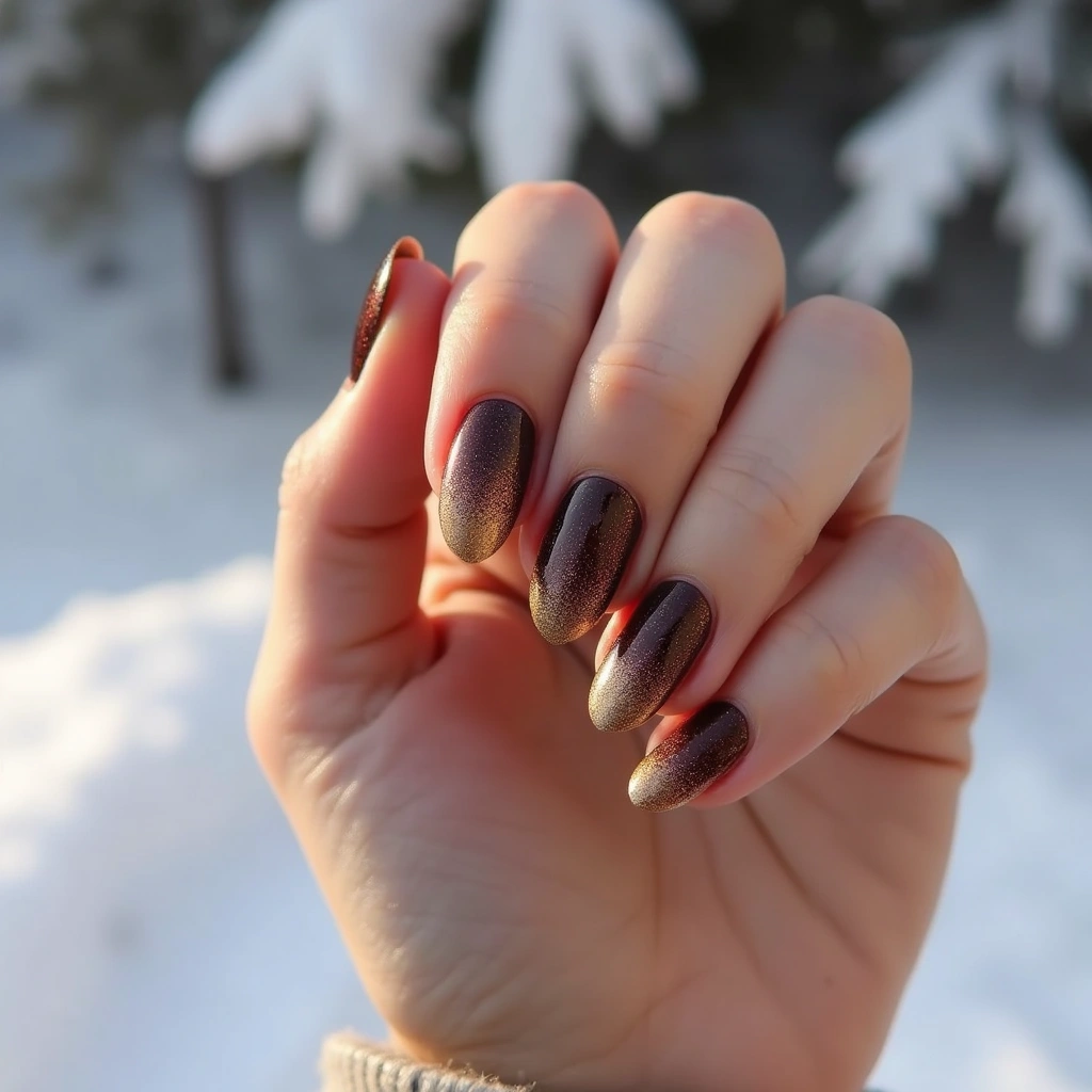Shimmering Bronze Almond