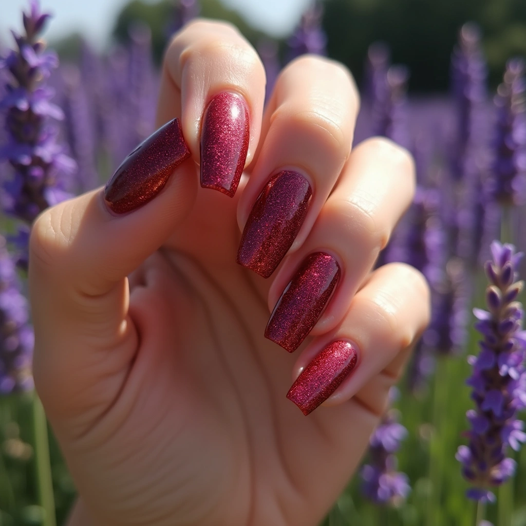 Dazzling Blood Red