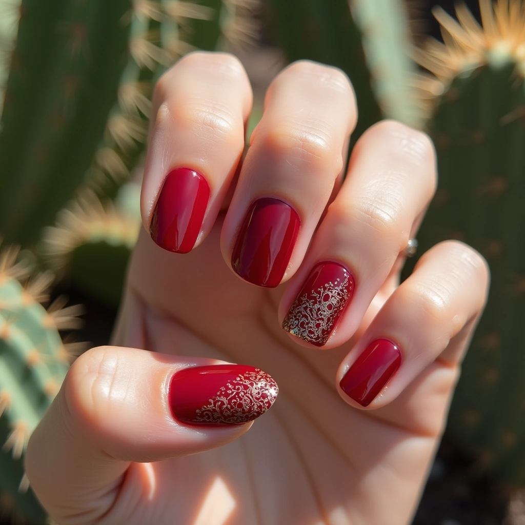 Blood Red Elegance