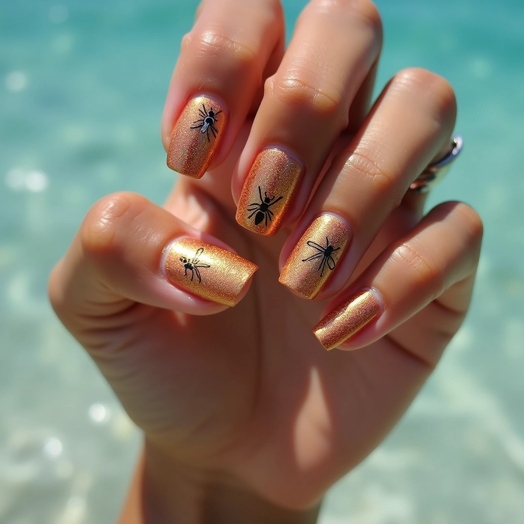 Shimmery Bronze Hive