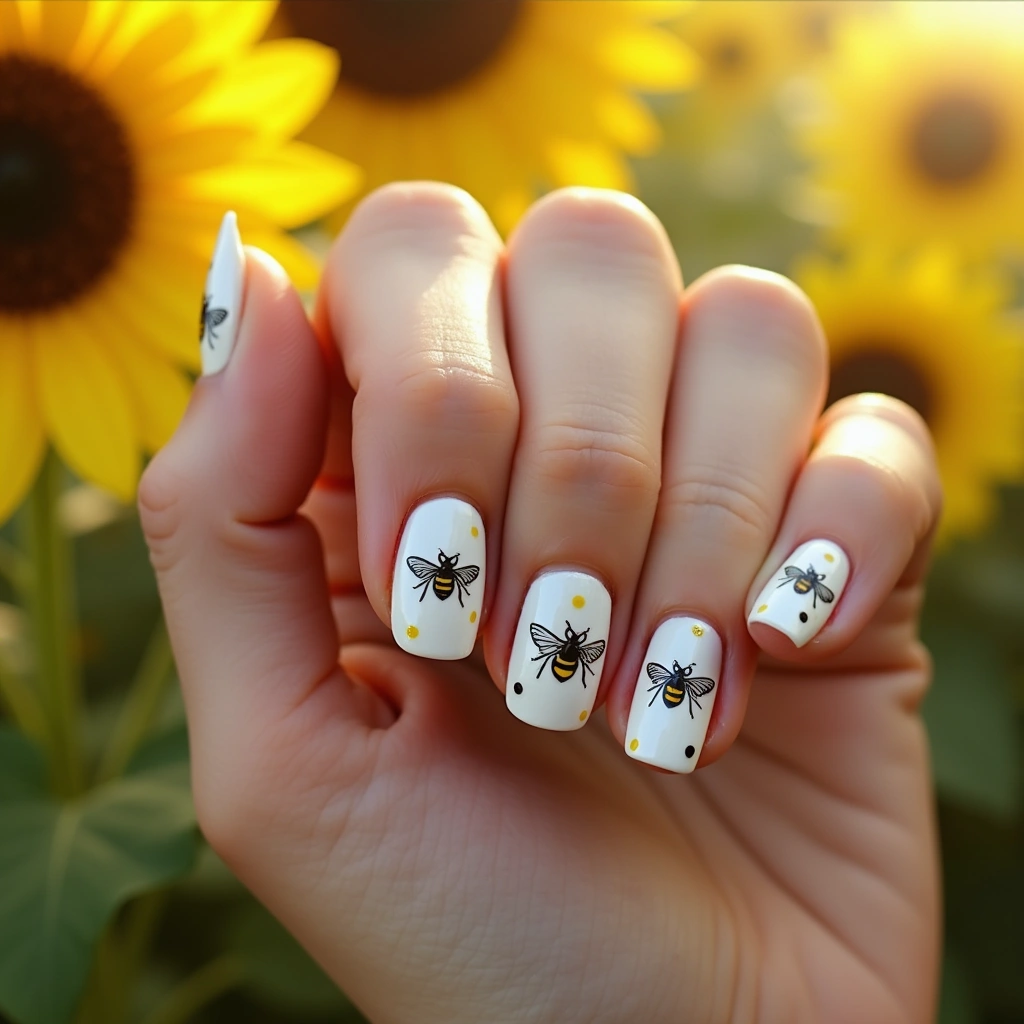 Intricate White Buzz