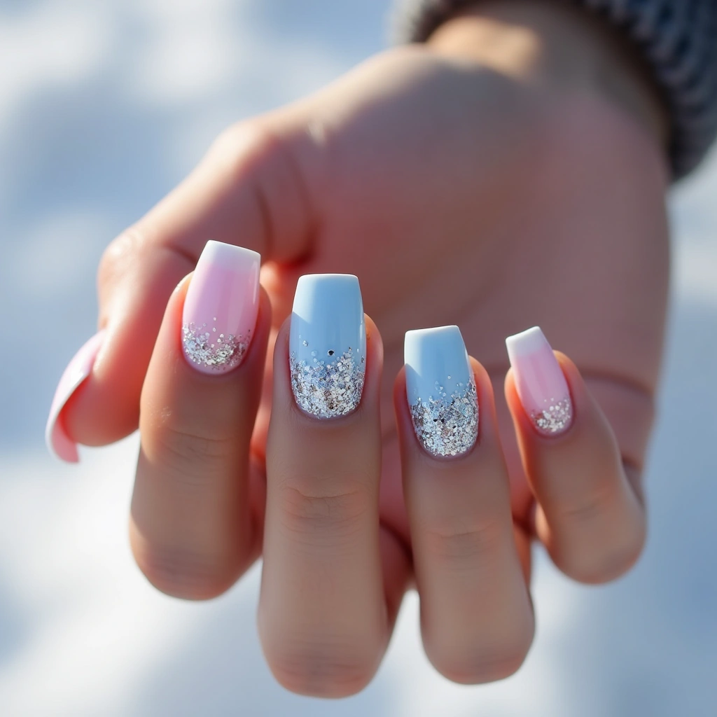 Sparkling Candy Ombre