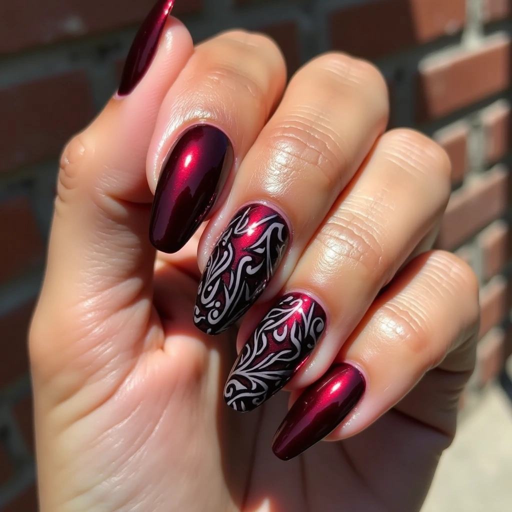 Tribal Burgundy Chrome Impact