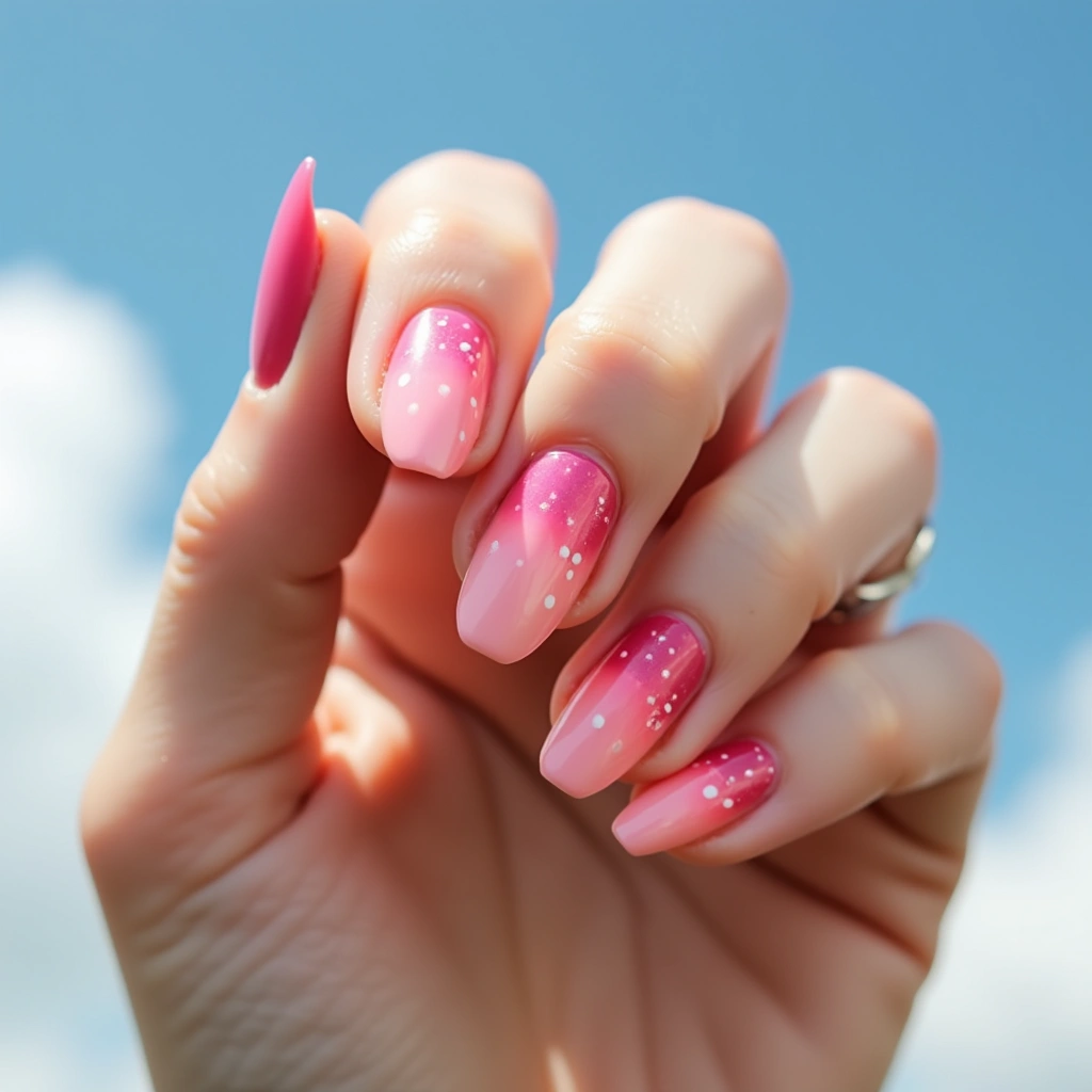 Gradient Strawberry Gloss