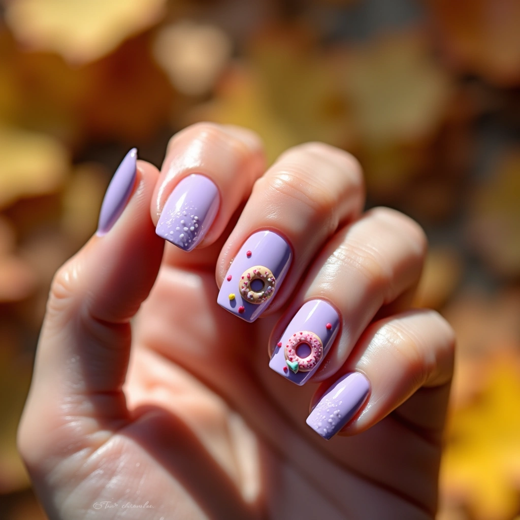 Lavender Strawberry Sprinkles