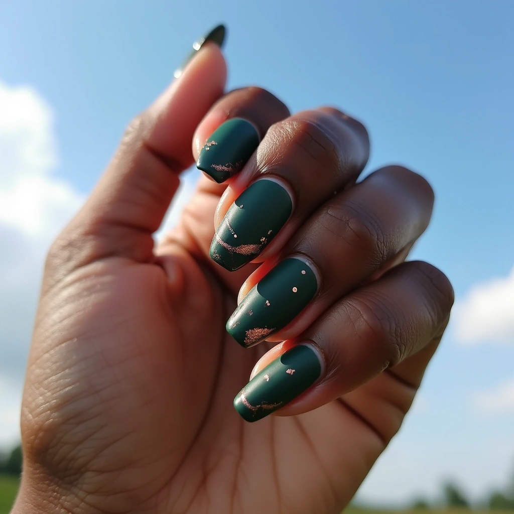 Earthy Copper Dazzle