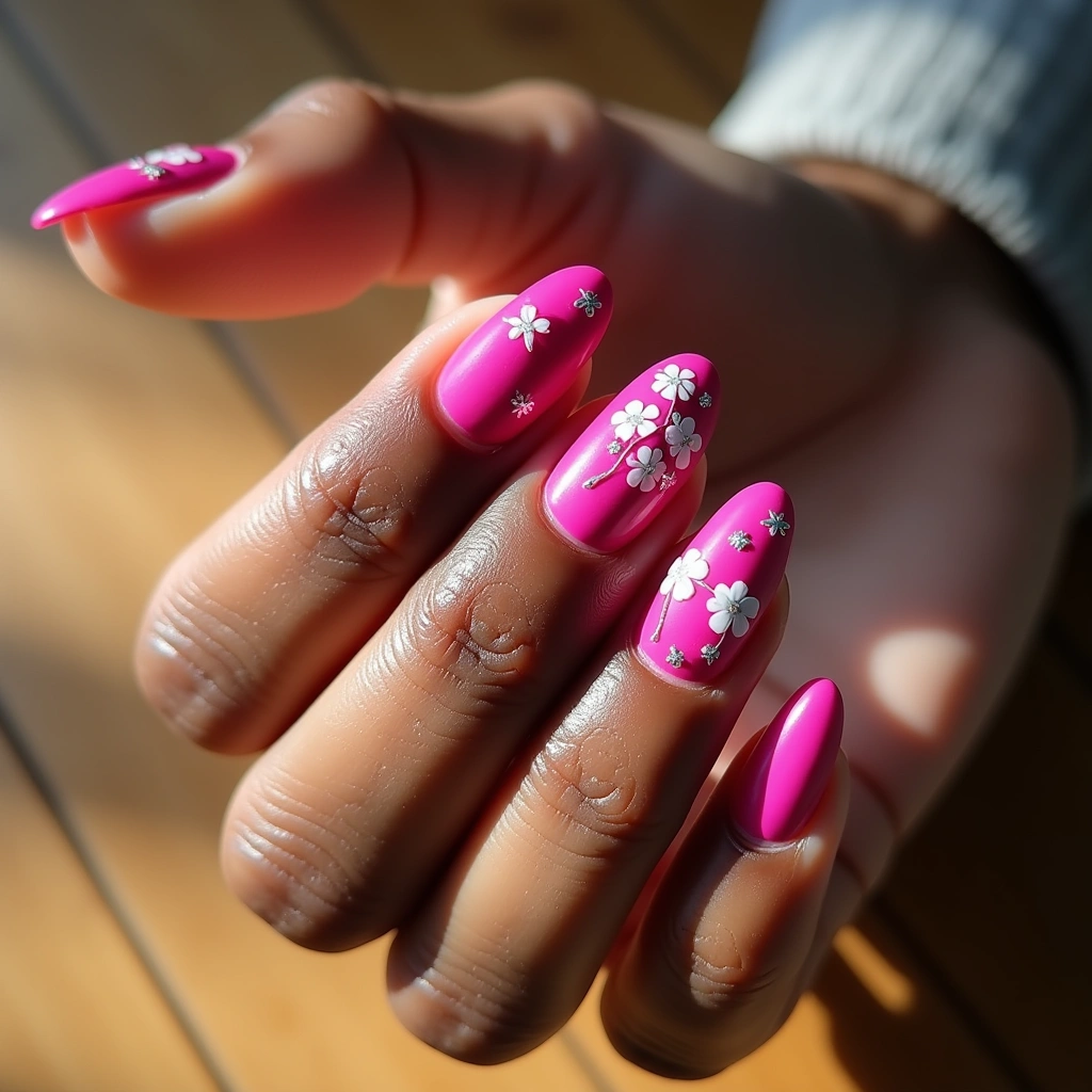 Fuchsia Magnolia Stars
