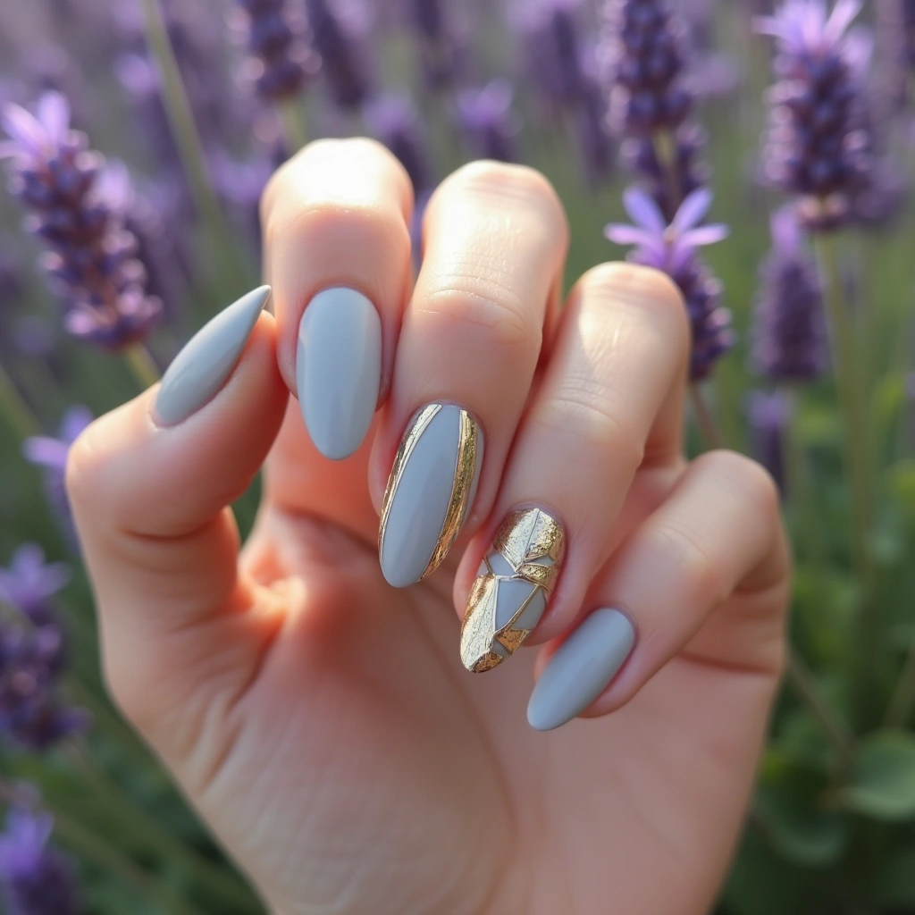 Modern Short Wedding Geometric