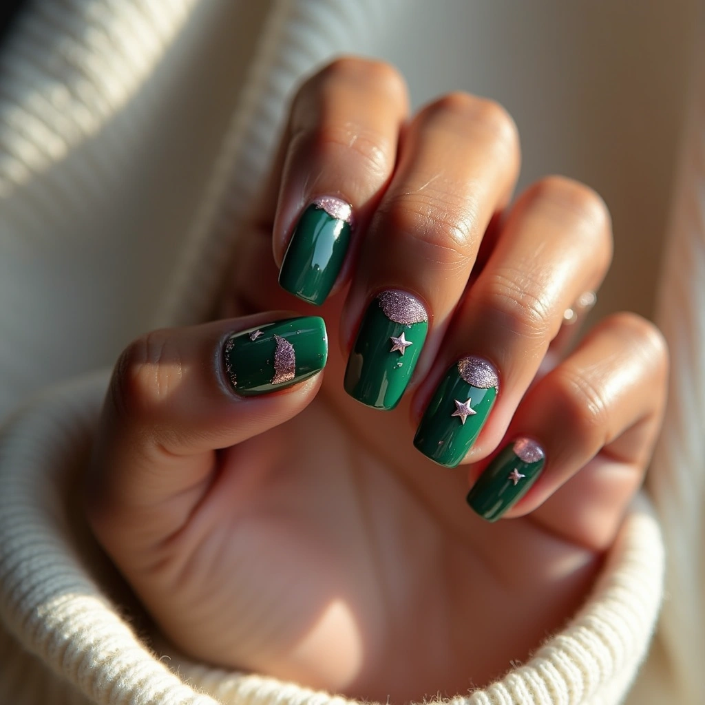 Celestial Green And Pink