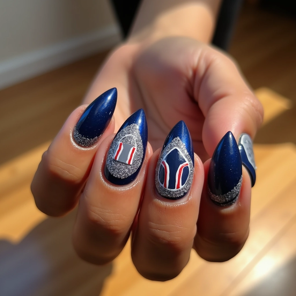 Glittering Baseball Diamonds