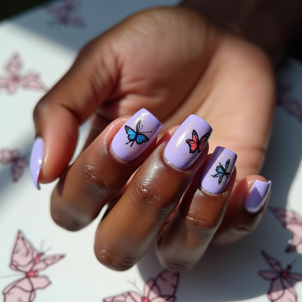 Lilac Butterfly Lumi