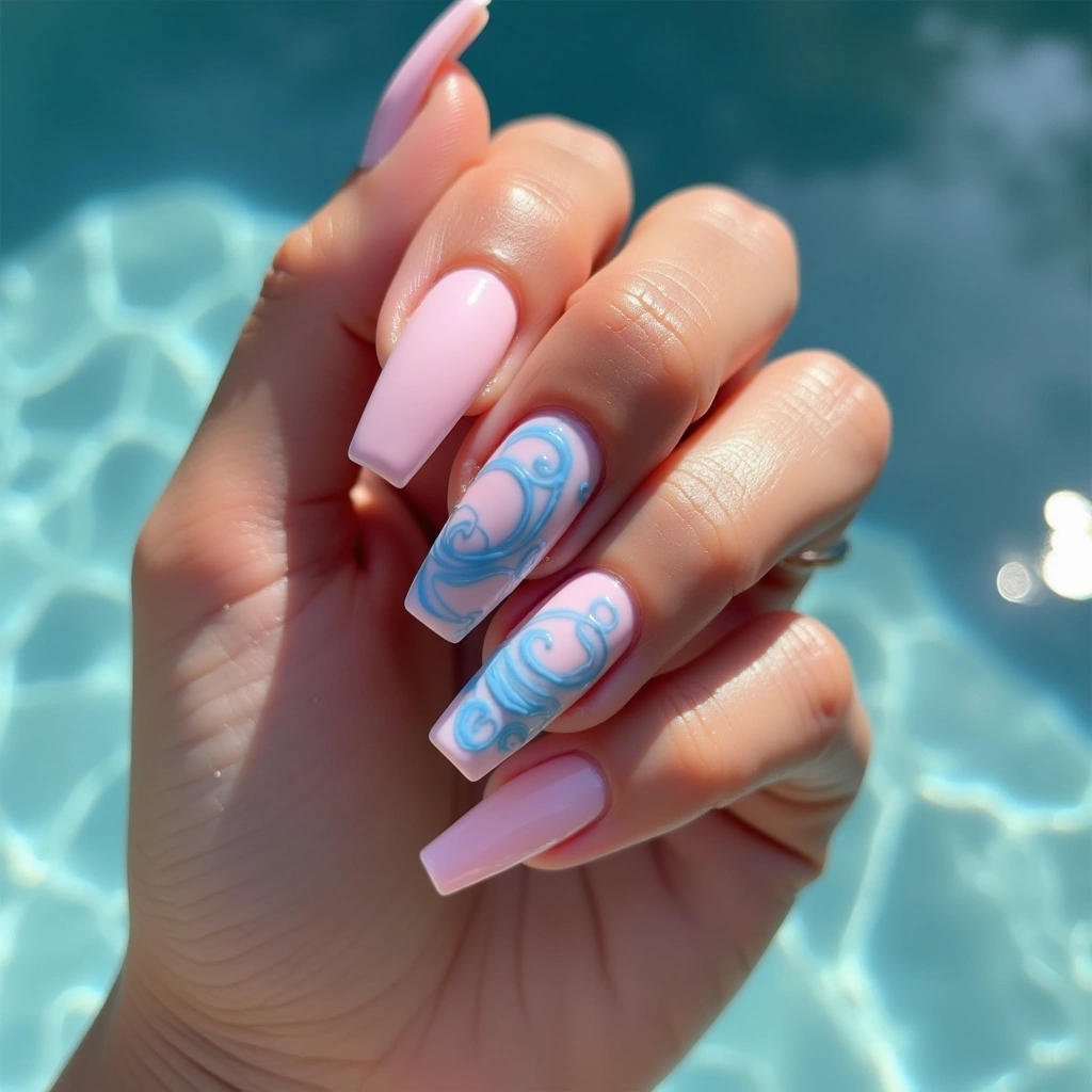 Glossy Candy Swirls