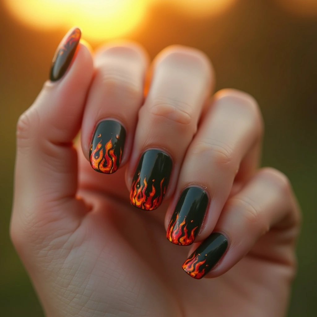 Fiery Edge Wrap