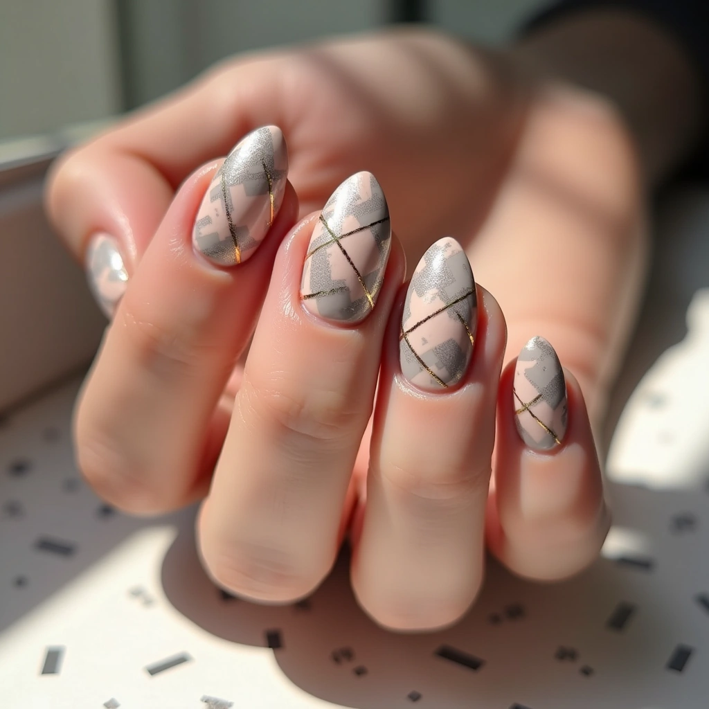 Chic Beige Plaid