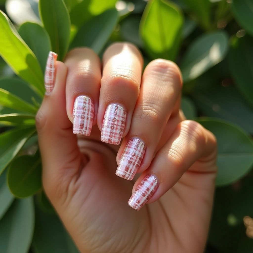 Romantic Rose Plaid