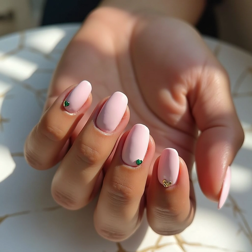 Sweet Pink And Green