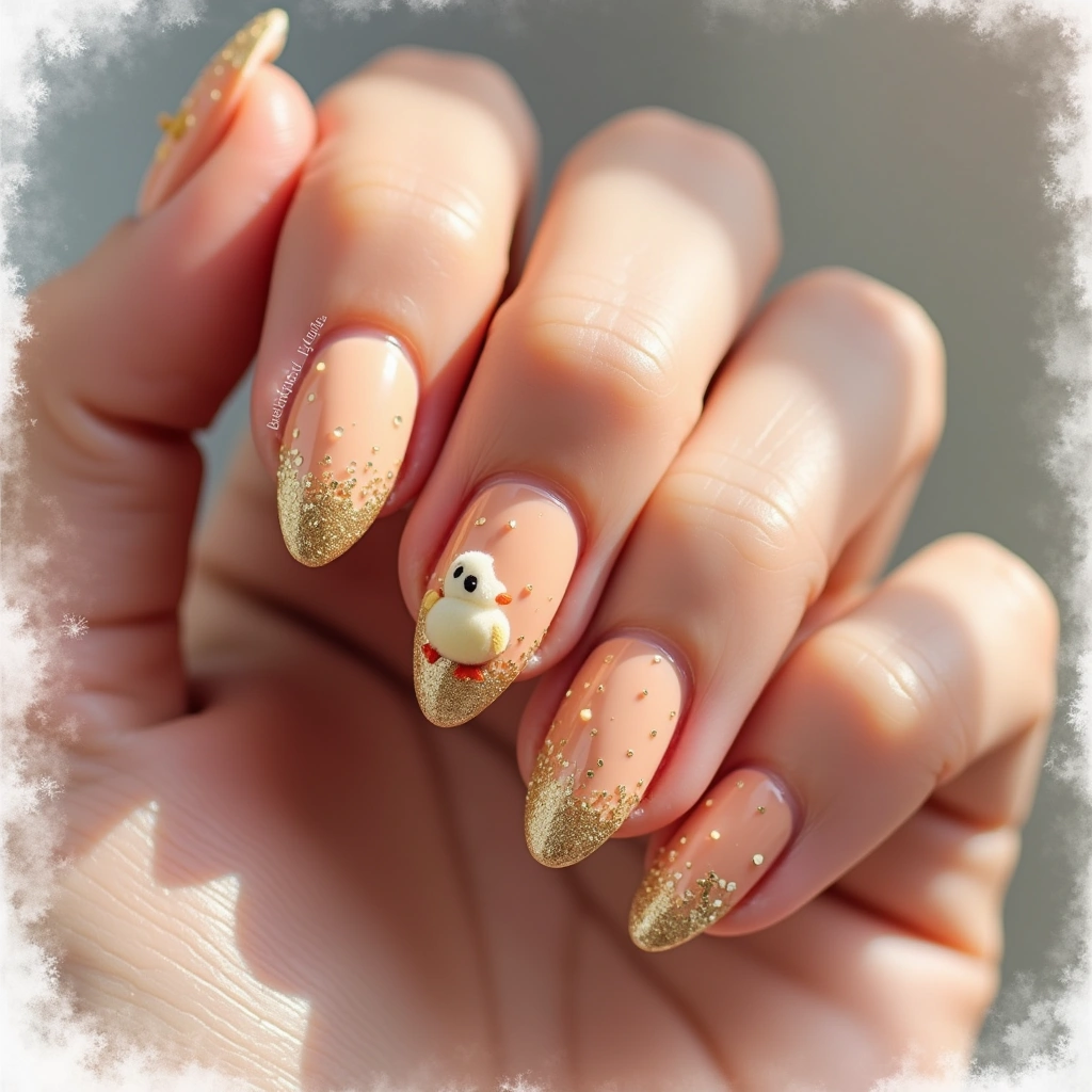 Glitter Easter Chicks