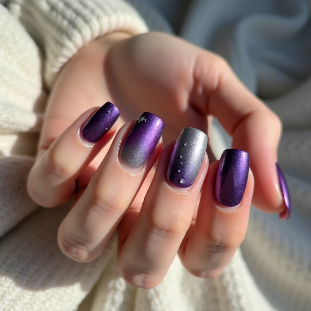 Starry Chrome Ombre