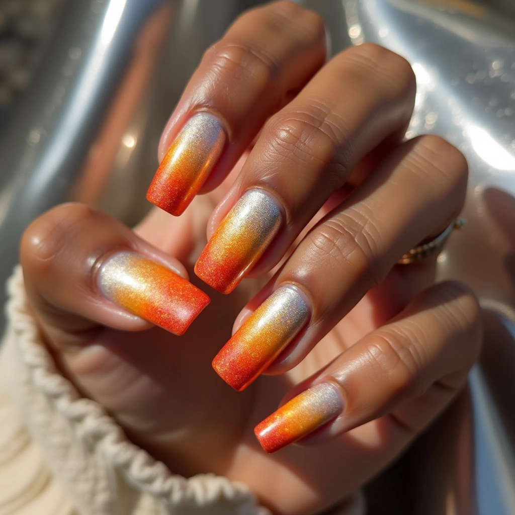 Vibrant Platinum Sunset