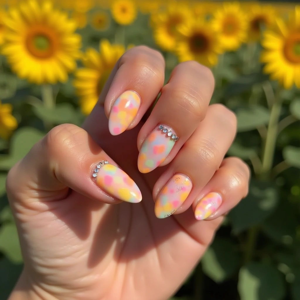 Peach Tie-Dye Boho