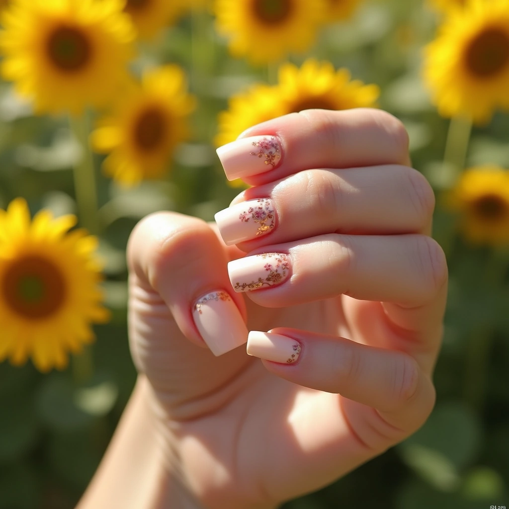 Floral Elegance Double French