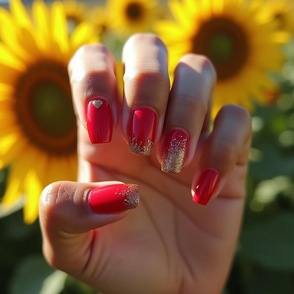 Romantic Hearts Double French