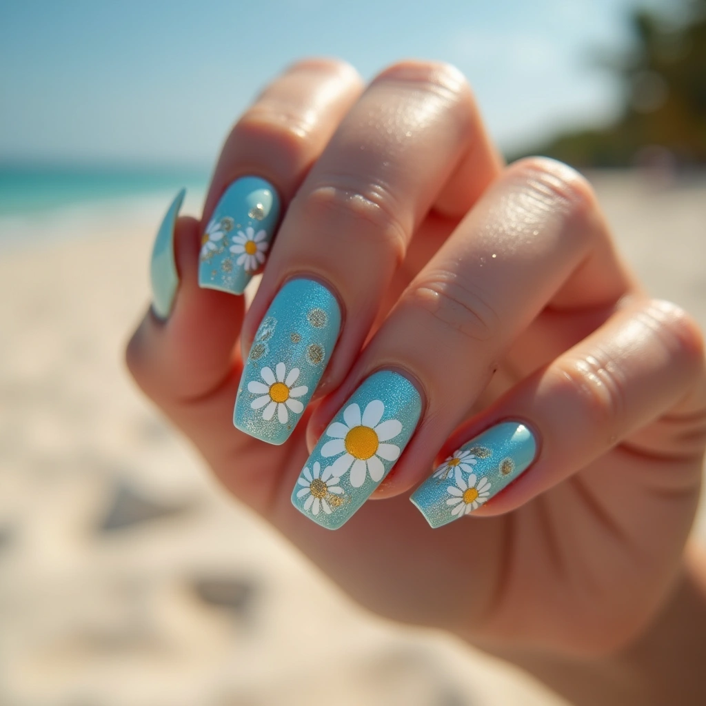 Easter Daisy Sparkle