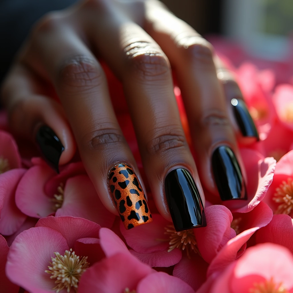 Wild Orange And Black