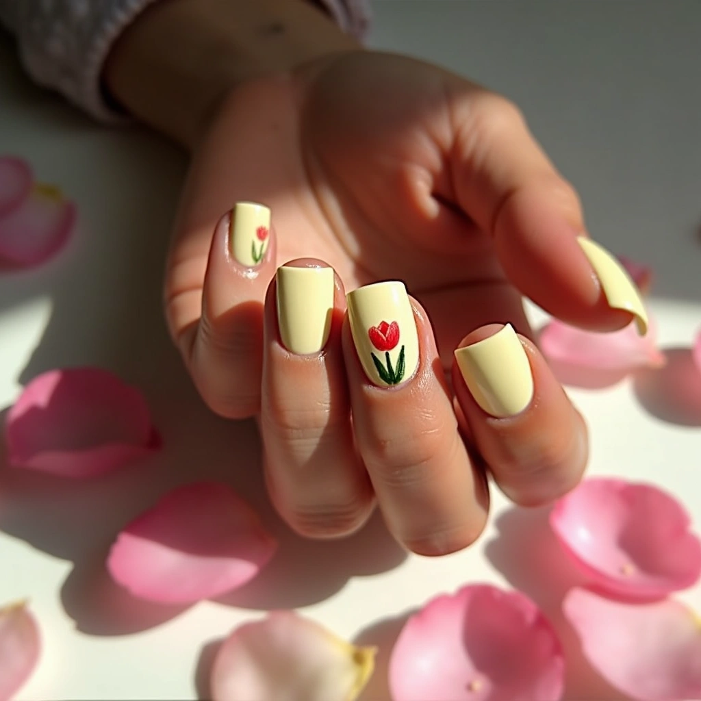 Sunny Tulip Delight