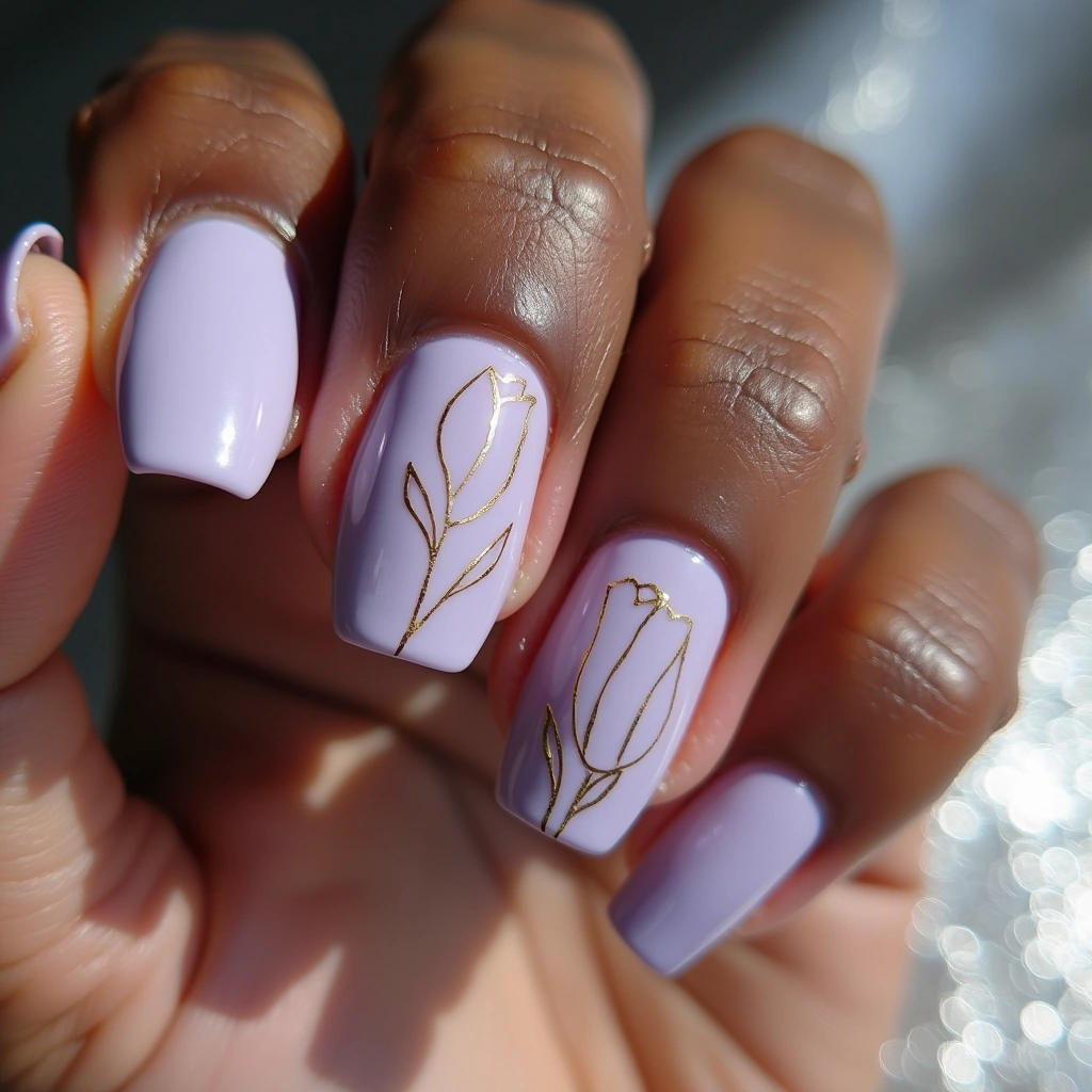 Minimalist Tulip Chic