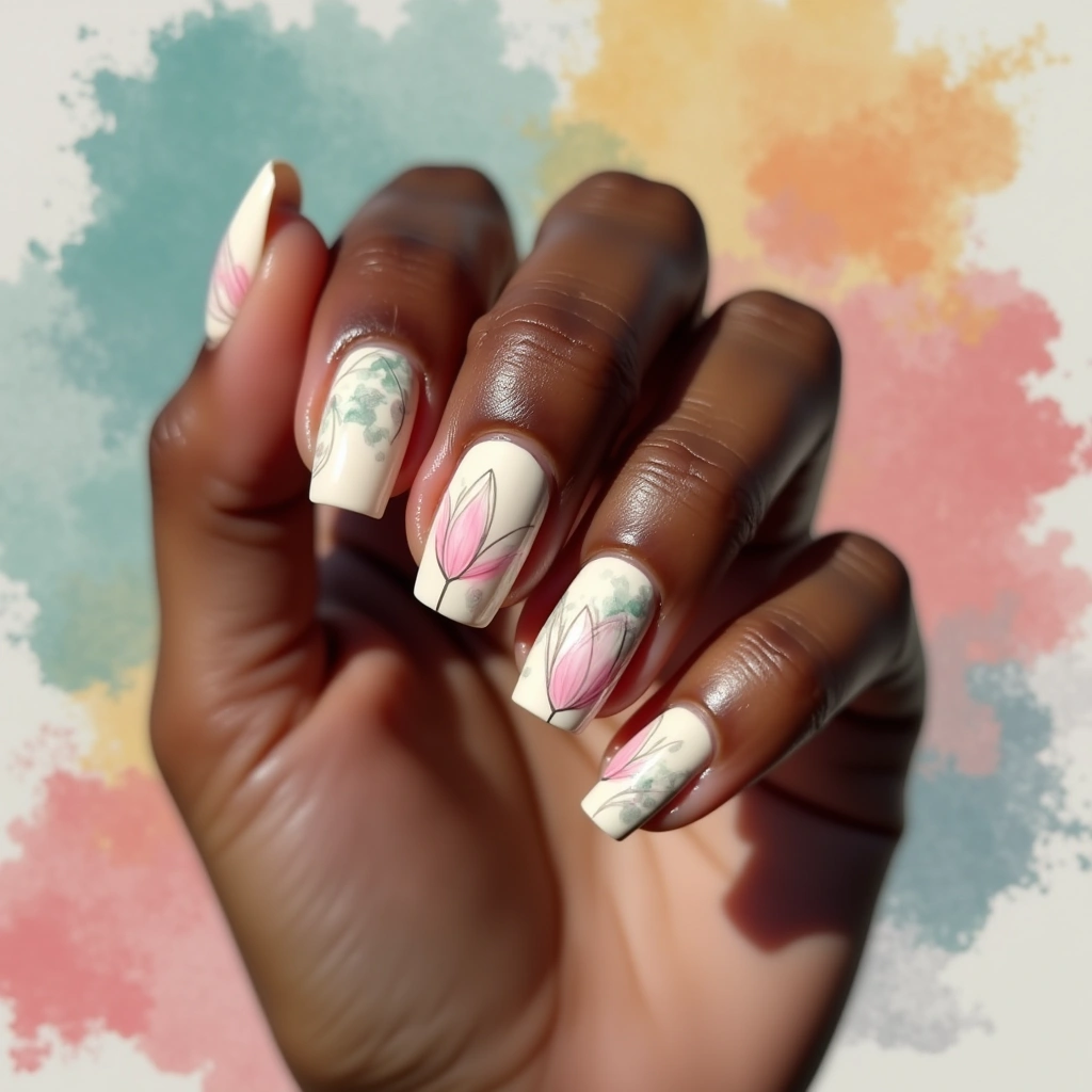 Cream Tulip Subtlety
