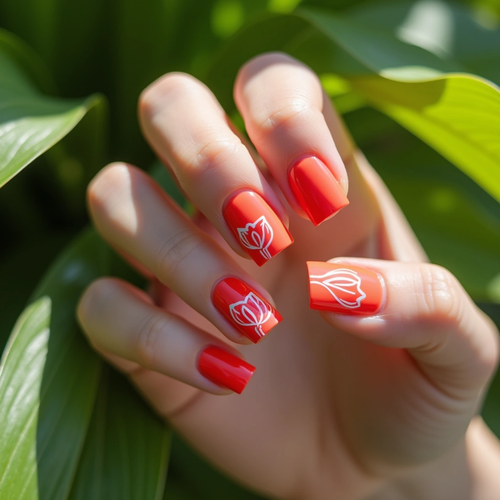 Coral Tulip Shine