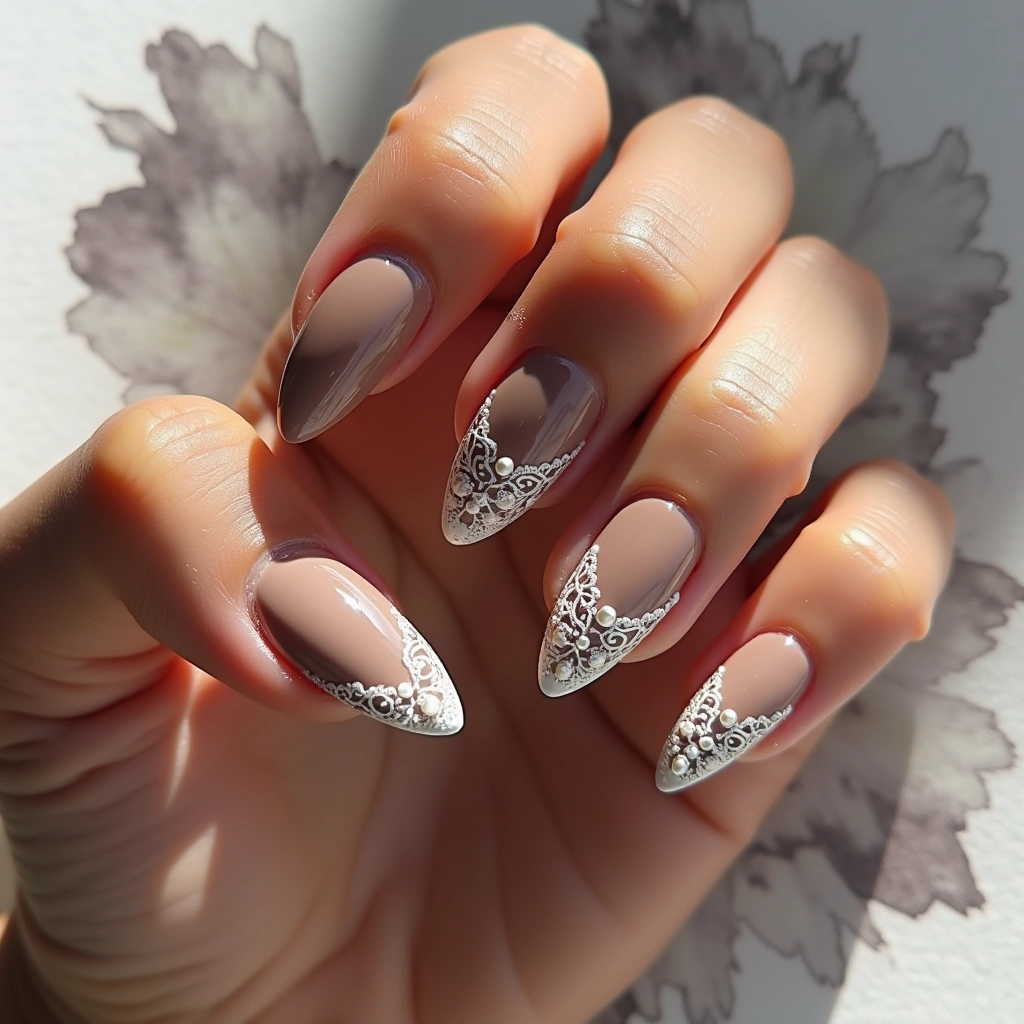 Elegant Brown Almond