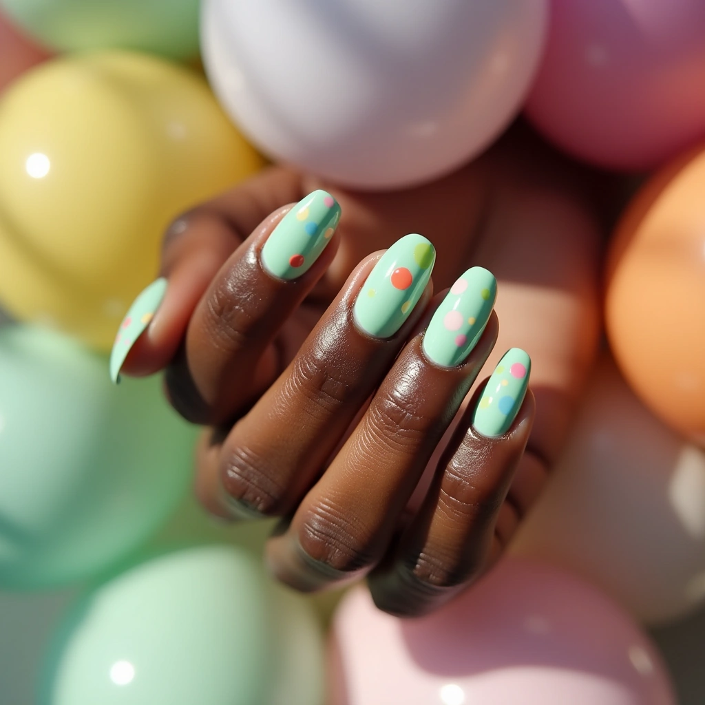 Korean Jelly Mint Dots