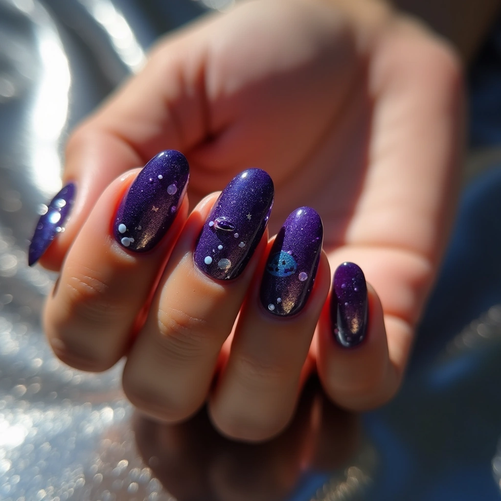 Korean Jelly Galactic Purple