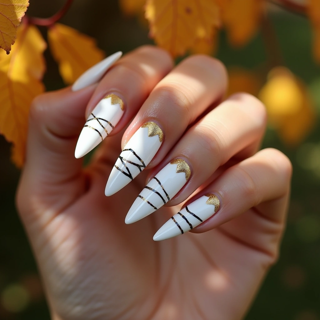 Chic White Contrast